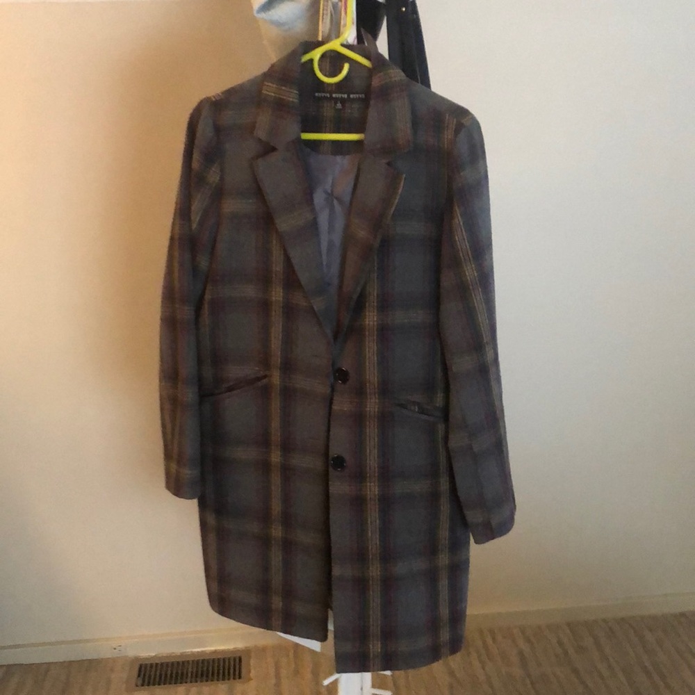 Plaid Coat